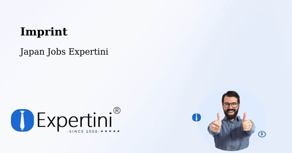 Imprint – Nishio Shi - Japan Jobs Expertini